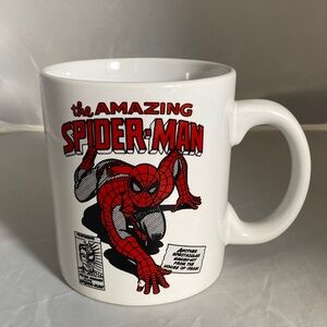 Marvel Spider-Man Red and White Mug The Amazing Spider-man new